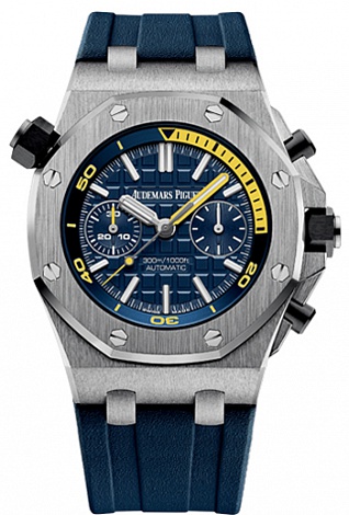 Review 26703ST.OO.A027CA.01 Fake Audemars Piguet Royal Oak Offshore Diver Chronograph watch - Click Image to Close